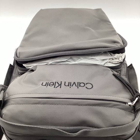 2042. Calvin Klein Gray Sling Bag NWT - Picture 6 of 9
